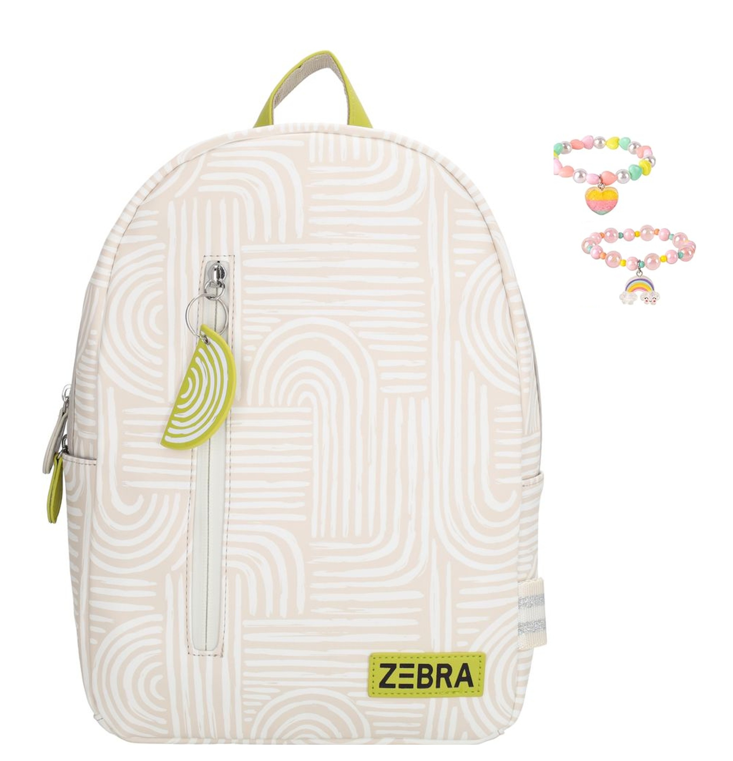 Zebra Rugzak Saar Beige Bogen - rugtas + kadootje