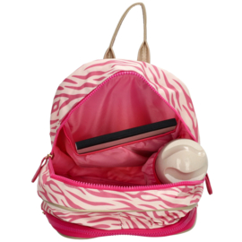 Beagles Rugzak roze Zebra armbandje + armbandje