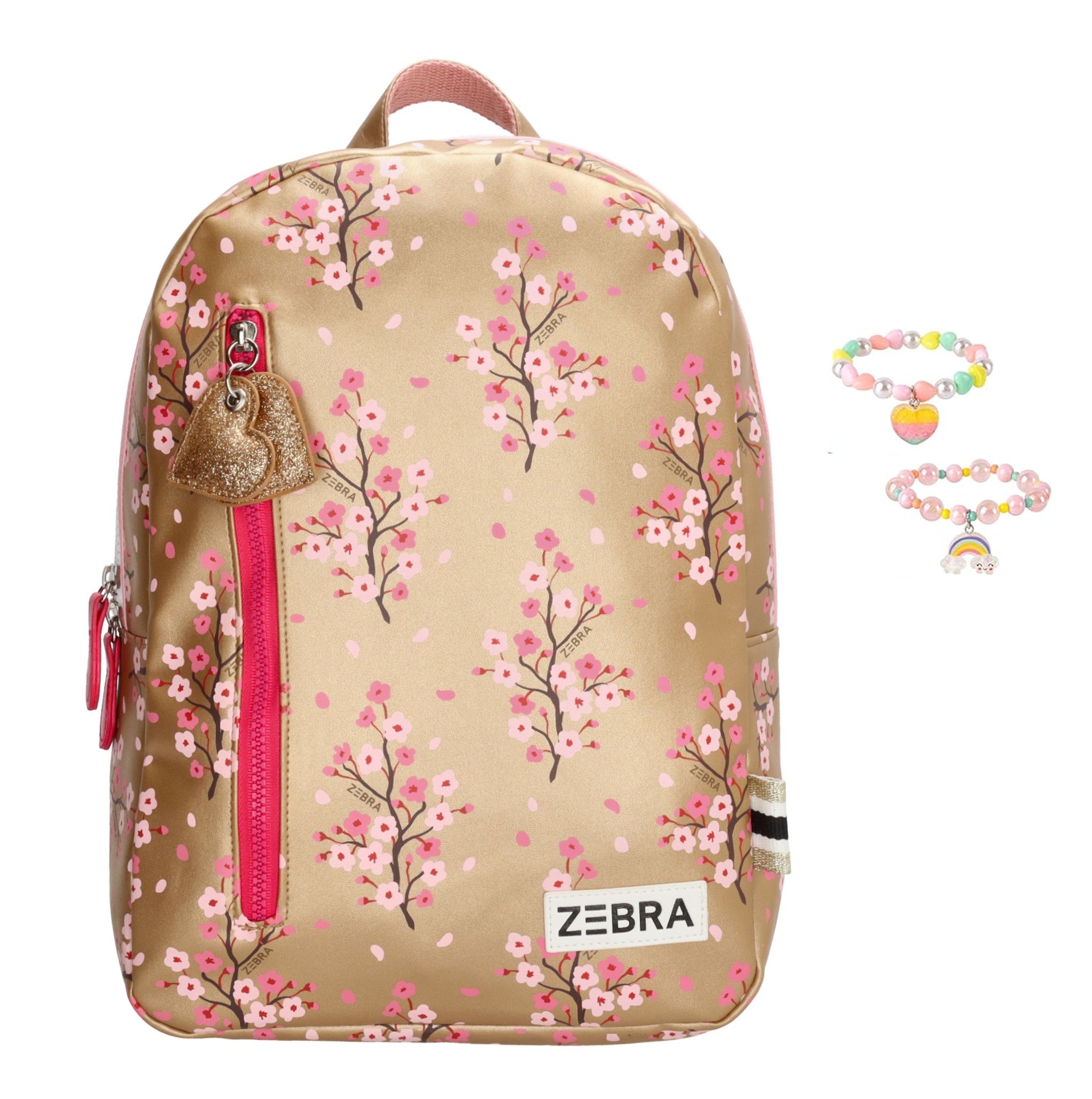 ZEBRA tas Pink Flower