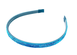 Prinsessen Schoentjes Blauw + glitter haarband