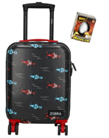 Zebra Trolley Koffer Racing + Dino Ei