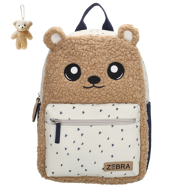 Zebra Rugzak Buddies Bear - rugtas, schooltas, kinderrugzak + kadootje