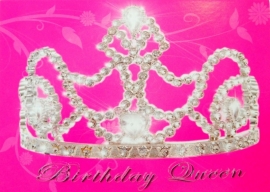 Prinsessen Kaart Verjaardagskaart