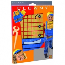 Verkleedset Bouwer - Clowny