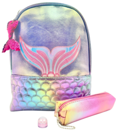 Zeemeermin Rugtas Purple Cadeau PAKKET + tashanger + etui + lipgloss