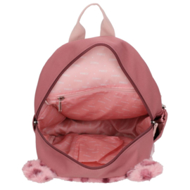Zebra Rugzak Roze knuffel luipaard - rugtas, schooltas, kinderrugzak + kadootje