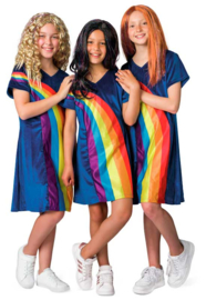 Nieuwe K3 jurkje Love Cruise + gratis jurkje regenboog, cheerleader - online - direct leverbaar