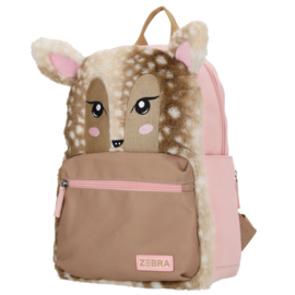 Zebra Rugzak Bambi - rugtas, schooltas, kinderrugzak + kadootje