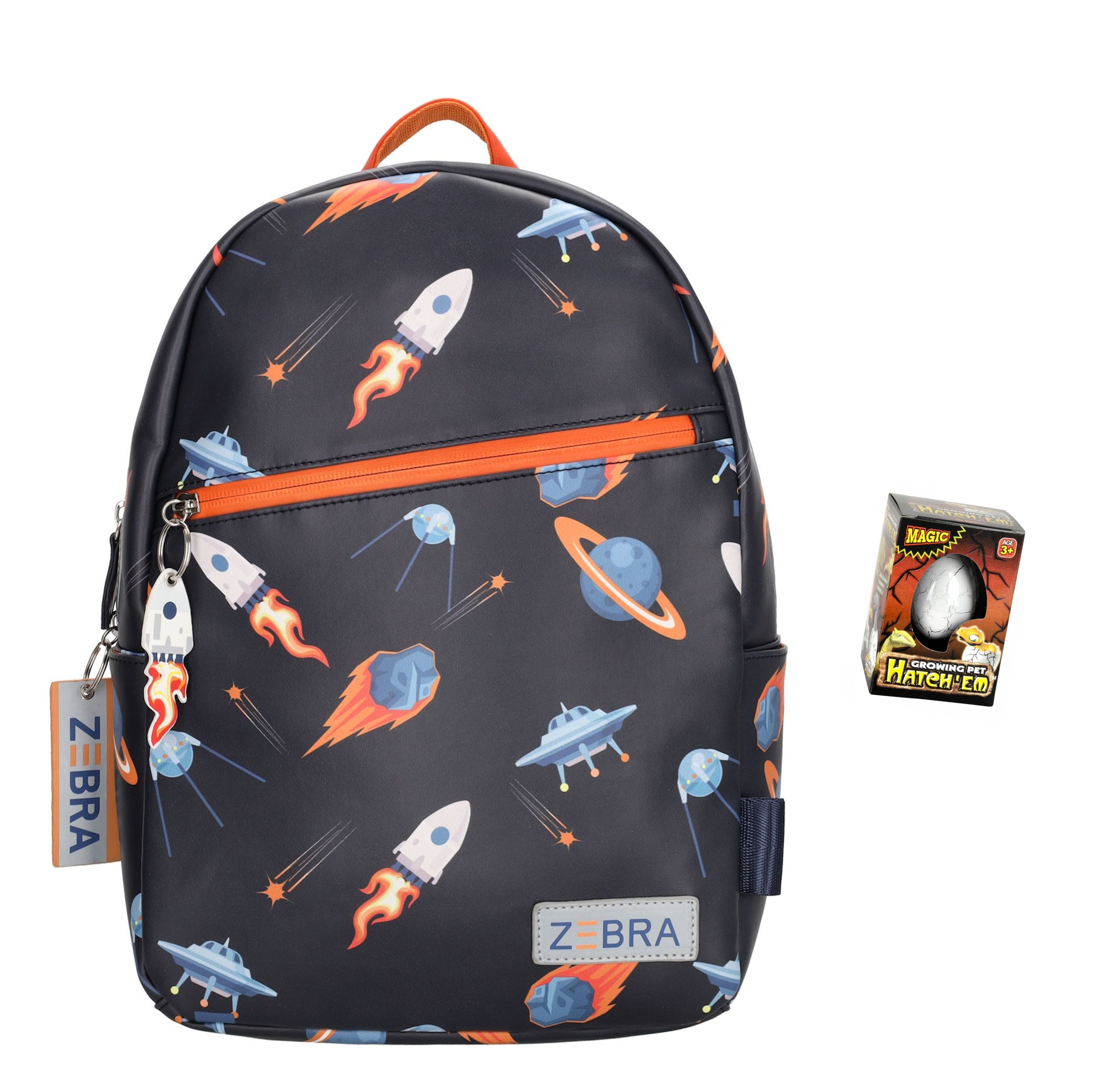 Zebra Rugzak Space - rugtas, schooltas, kinderrugzak + kadootje