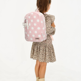 Zebra Rugzak Luna Pink Dots - rugtas, schooltas, kinderrugzak + kadootje