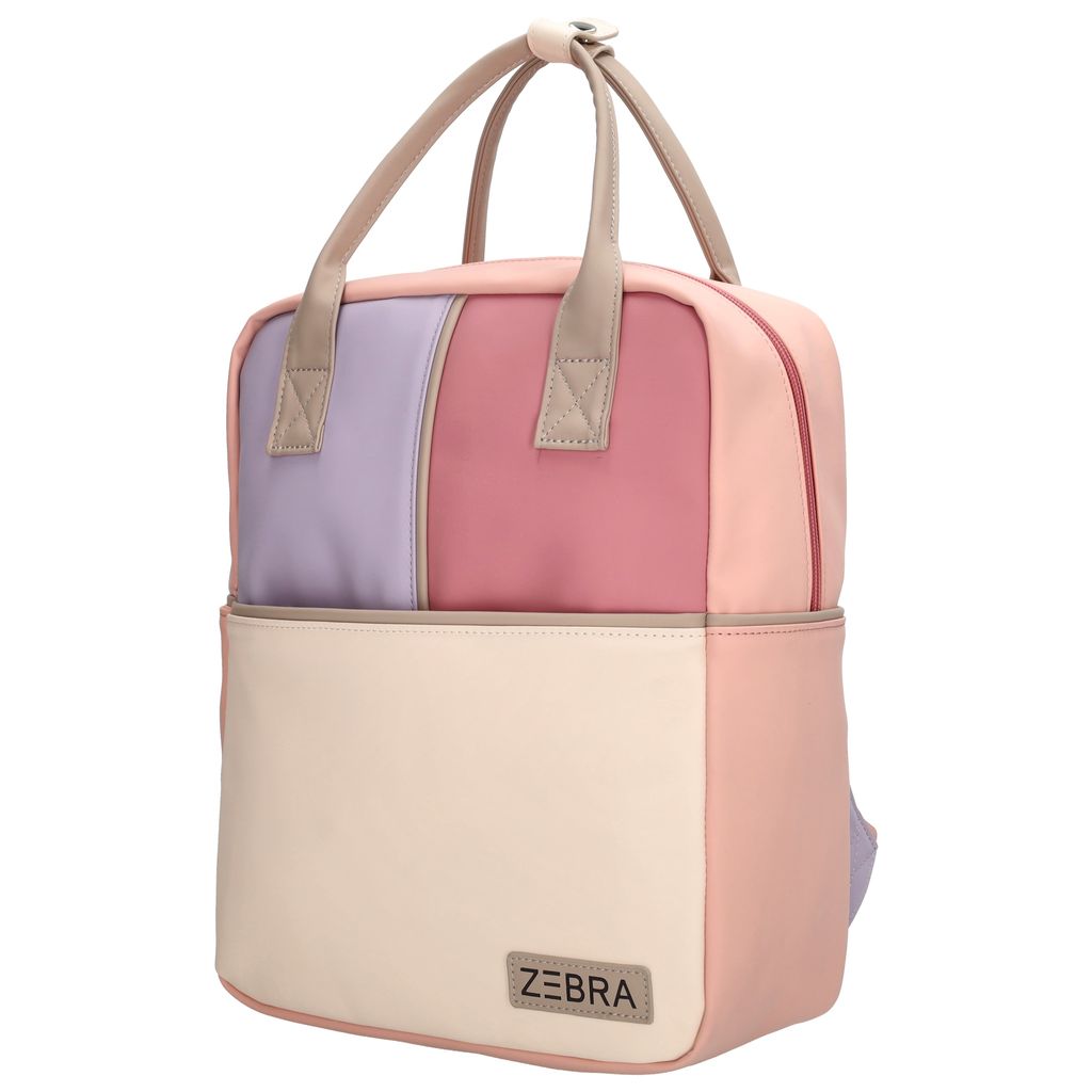 Zebra Rugzak Sterre Pink Colours - rugtas + kadootje