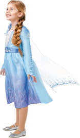 Elsa Frozen II jurk Prinsessenjurk + gratis haarband