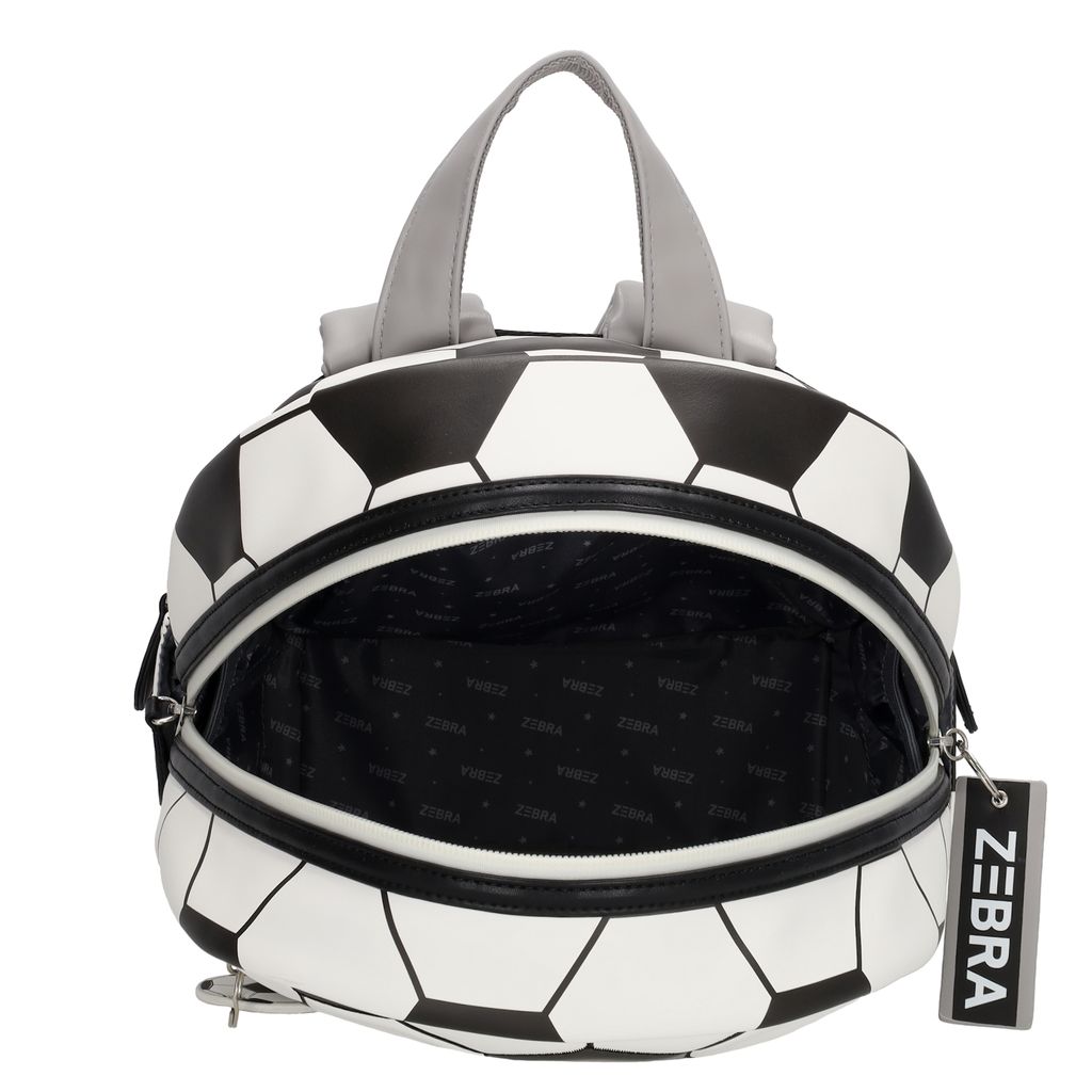 Zebra Rugzak Voetbal - rugtas + Dino Ei