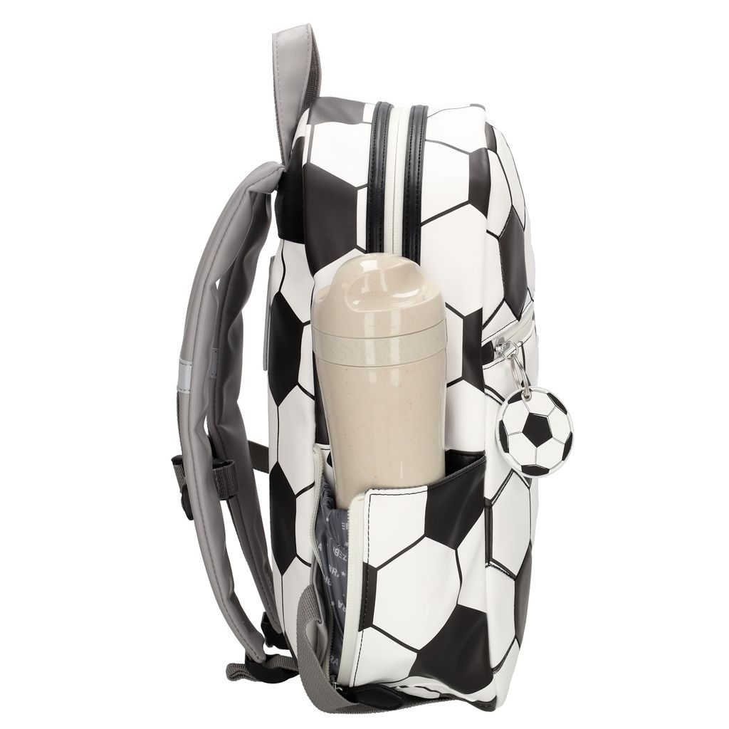 Zebra Rugzak Voetbal - rugtas + Dino Ei