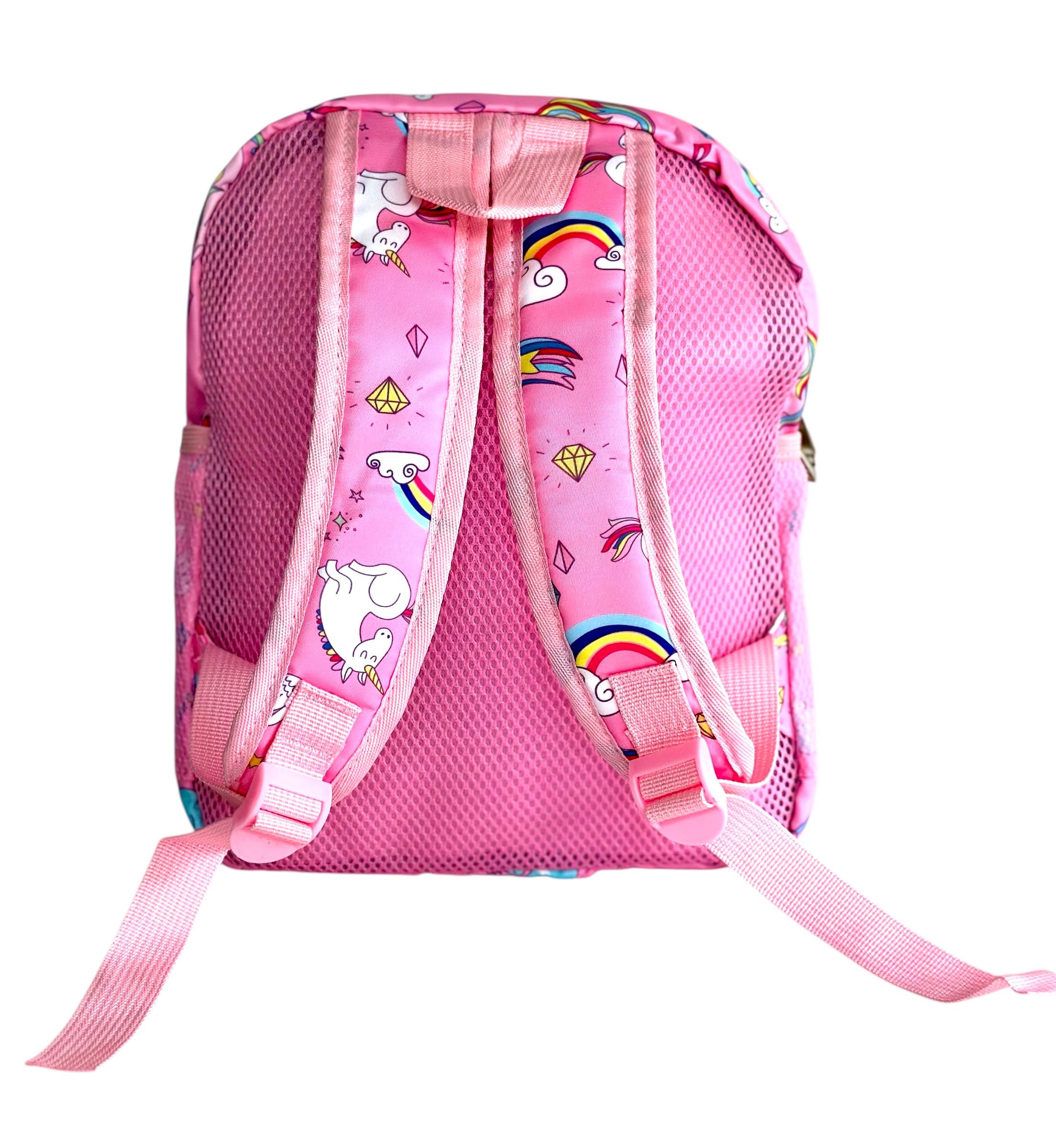 Unicorn Rugzak Fantasy Pink - schooltas - meisjes - eenhoorn rugtas - kindertas
