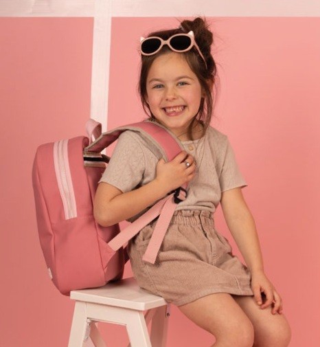 Zebra Rugzak Pink Colours Girls + gratis armbandje