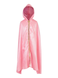 Prinsessen cape Cayla roze zilver