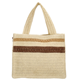Zebra Shopper Lauren Beachy White + ibiza armbandjes