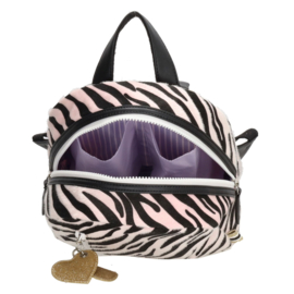 Zebra Rugzakje Zebra Pink (s) + gratis armbandje