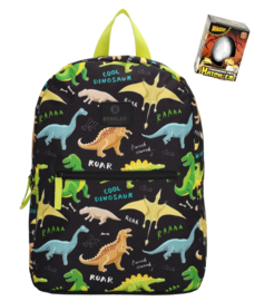 Beagles Rugzak Dino Blauw + Dino Ei