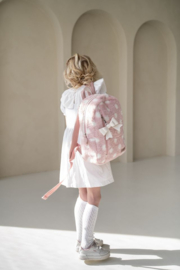 Zebra Rugzak Luna Pink Dots - rugtas, schooltas, kinderrugzak + kadootje