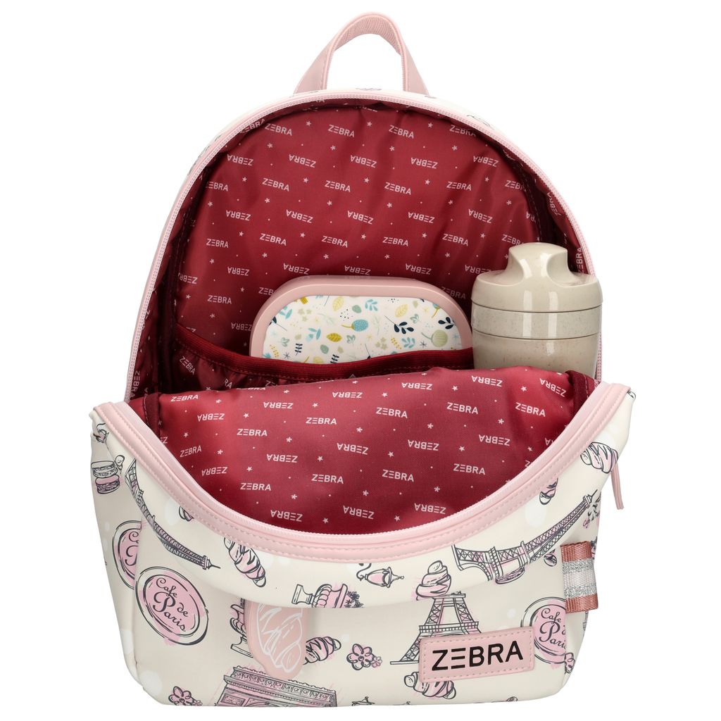 Zebra Rugzak Parijs - rugtas + kadootje
