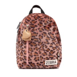 Zebra Rugzak Panter Soft Leopard (s) - rugtas, schooltas, kinderrugzak + kadootje