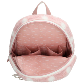 Zebra Rugzak Luna Pink Dots - rugtas, schooltas, kinderrugzak + kadootje