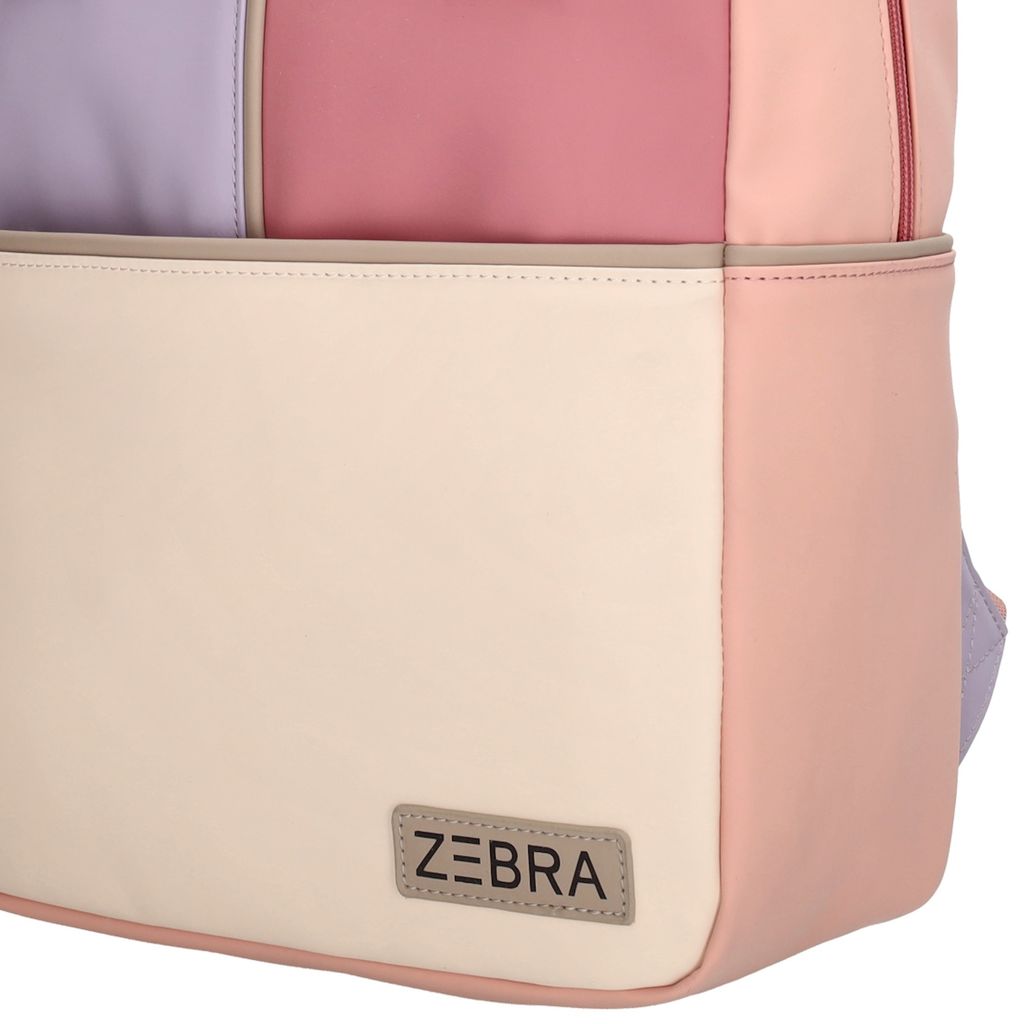 Zebra Rugzak Sterre Pink Colours - rugtas + kadootje
