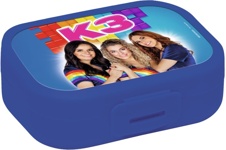 K3 Lunchbox Blauw NIEUW | K3 Tas Schoolspullen | 4KidsNederland - Webshop speelgoed - verkleedkleren - tassen