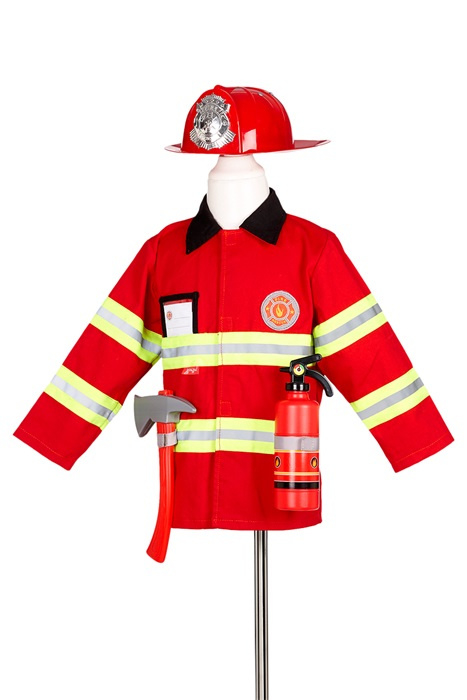 zoals dat Verraad Archeologisch Brandweer Pak kind | Souza | Souza for Kids verkleedkleding |  4KidsNederland - Webshop - speelgoed - verkleedkleren - tassen