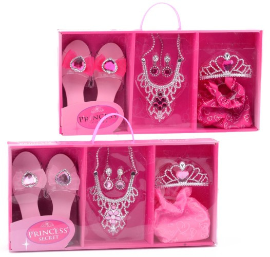 Somber Maak los Ellendig Prinsessen Set Schoentjes Sieraden | Prinsessen spullen | 4KidsNederland -  Webshop - speelgoed - verkleedkleren - tassen