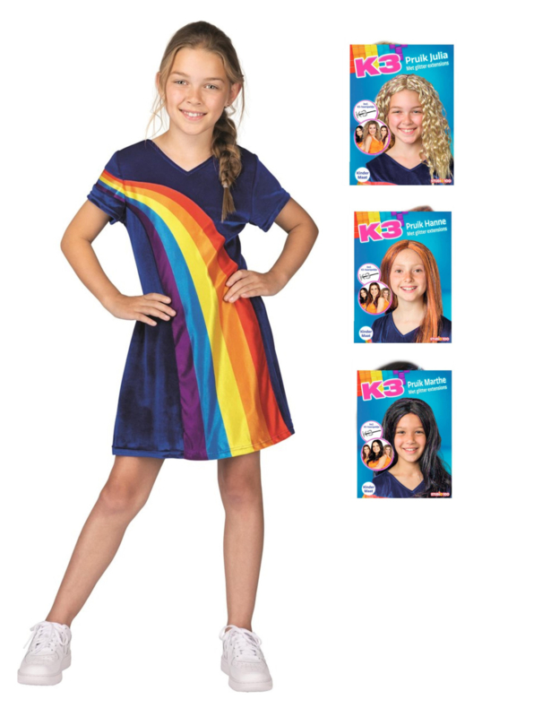 Getand Licht moed K3 kleding artikelen Jurkje regenboog, engeltjes, speelgoed | vandaag  bestelt morgen in huis | groot assortiment