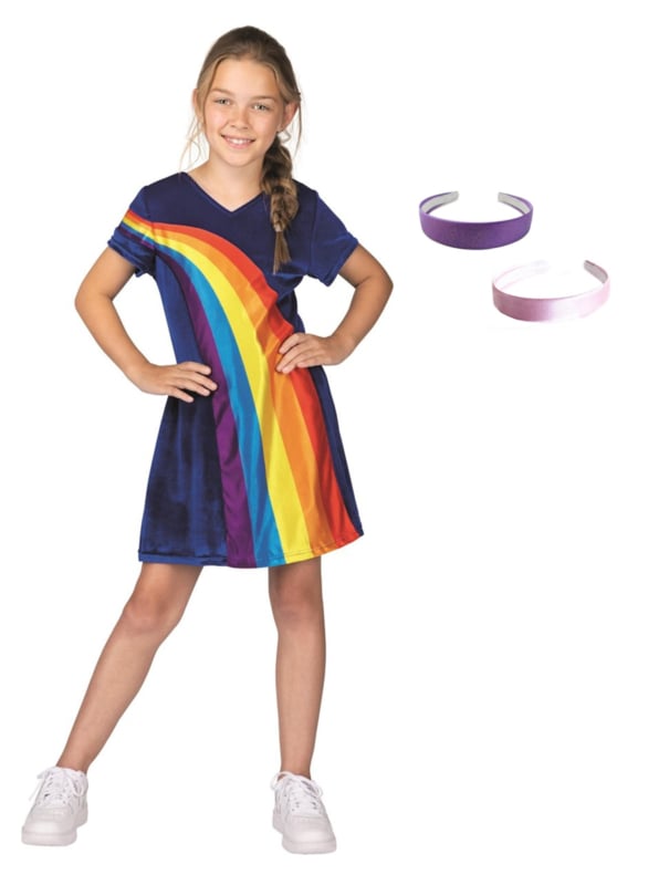 ik ben gelukkig Lang douche NIEUWE K3 jurkje Regenboog - SALE | K3 Jurkje | artikelen | 4KidsNederland  - Webshop - speelgoed - verkleedkleren - tassen