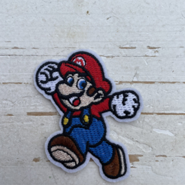 Strijkapplicaties super mario 6.5cm