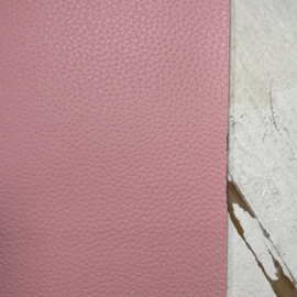 Leer roze, fuchsia, licht roze, pastel roze mat 20x34cm