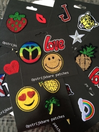 Patches Yes/Schoen/V opstrijkbaar