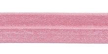 Elastisch biasband licht roze 2cm