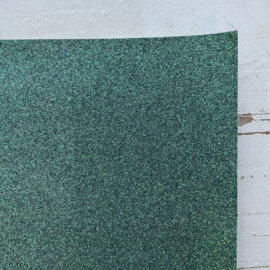 Leer glitter groen, mint groen en groen grijs