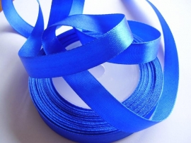 SB131 Satijnband blauw 10 mm