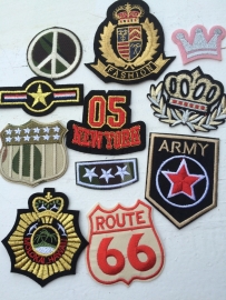 Patches leger route 66 opstrijkbaar