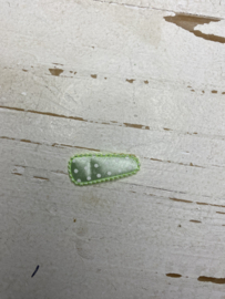 Kniphoes satijn stip, diverse kleuren. 3.5cm.