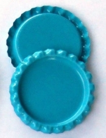 Bottlecap aqua pst zonder gaatje