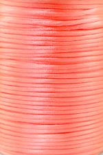 Satijnkoord Neon roze 2.5mm