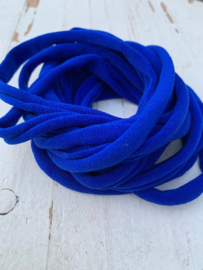 Haarbandje nylon royal blue