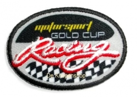A0403a Racing Gold cup zwart/grijs