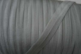Elastisch biasband zilver  (haarband) 1,5cm