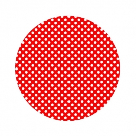 Polkadot rood 50cm