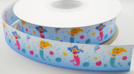 Kinderband zeemeermin blauw