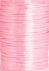 Satijnkoord Neon roze 2.5mm